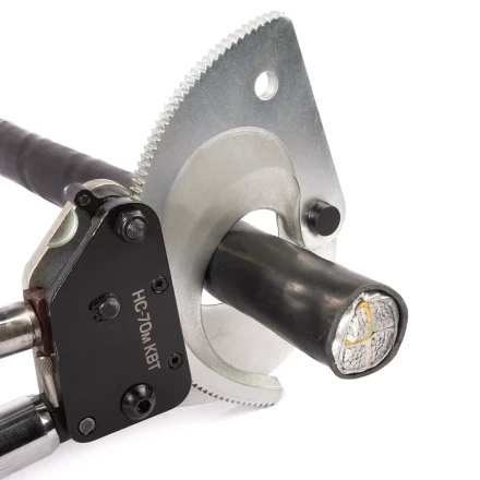 Секторные ножницы КВТ НС-70м для резки бронированных кабелей до 70 мм (84391) купить в Муравленко