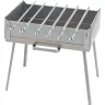 Мангал-дипломат в сумке 410x280x125 1,5 мм 6 шампуров в комплекте PALISAD Camping 69538 купить в Муравленко