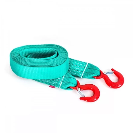 Ремень буксировочный крюк-крюк.9т 5м купить в Муравленко