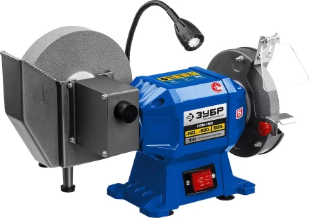 ЗУБР d 150 мм / d 200 мм, 500 Вт, заточной станок для мокрого и суxого шлифования, Профессионал (ПТМ-150) купить в Муравленко