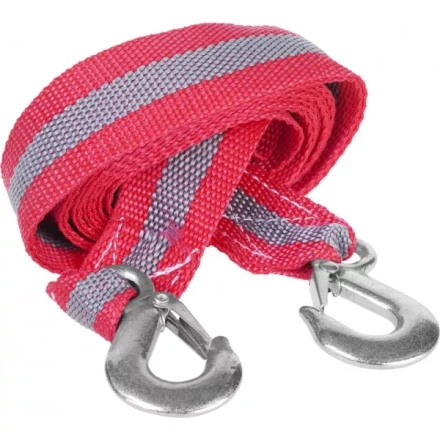 Трос буксировочный ЗУБР &quot;МАСТЕР&quot;, 2 крюка, сумка, 4м, 5т 61210-5 купить в Муравленко