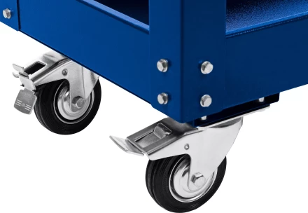 ЗУБР 820 х 405 х 955 мм, инструментальная тележка с выдвижным ящиком + 2 полки, Профессионал (38914) купить в Муравленко