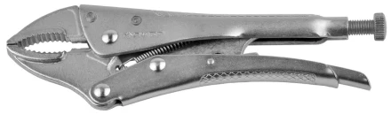 Зажим ЗУБР &quot;ЭКСПЕРТ&quot; ручной,универс,для круглых,профилированных и плоских деталей,губки из кованой Cr-V стали,250мм 22510-25 купить в Муравленко