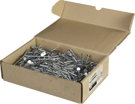 Гвозди ЗУБР &quot;МАСТЕР&quot; с большой потайной головкой оцинкованные чертеж №7811-7102, 4,2х100мм, 5кг 305090-42-100 купить в Муравленко