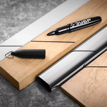 ЗУБР Мини черный, 1-3 мм, 80 шт, перманентный маркер (06331-2) купить в Муравленко