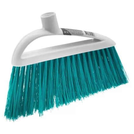 Щетка пластмассовая для подметания пола, премиум, 23 см, без черенка, бирюзовая щетина, Home Palisad 935565 купить в Муравленко