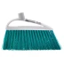 Щетка пластмассовая для подметания пола, премиум, 23 см, без черенка, бирюзовая щетина, Home Palisad 935565 купить в Муравленко