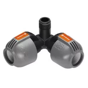 Соединитель L-образный 25 мм x 1/2&quot;-наружная резьба GARDENA купить в Муравленко