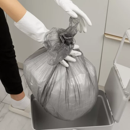 Пакеты для мусора 30 л x 50 шт. серые, Home Palisad 927075 купить в Муравленко