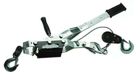 Лебедка рычажная тяга - 2 т подъем - 0.8 т одинарное храповое колесо  MATRIX 52220 купить в Муравленко