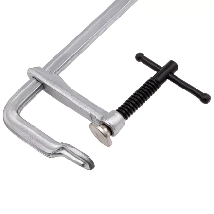 Струбцина F-образная Denzel 20472, 100x600мм, кованая купить в Муравленко