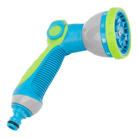 Набор поливочный Palisad 67671, шланг 7,5-22,5м, пистолет 8 реж., чехол, подвес, LUXE купить в Муравленко