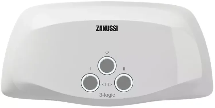 Водонагреватель проточный ZANUSSI 3-logic 3.5 TS душ и кран купить в Муравленко