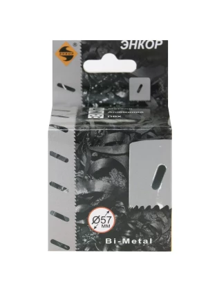 Коронка Bi-Metal Ф57 мм М3 Энкор 24157 купить в Муравленко