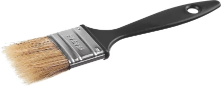 Кисть плоская СИБИН, пластиковая ручка, светлая щетина, 38мм 01008-038 купить в Муравленко