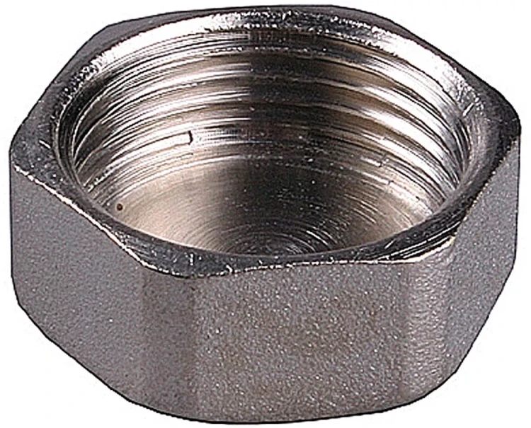 Заглушка GENERAL FITTINGS никелированная латунь, 6-ти гранная головка, внутренняя резьба, 1" 51097-1 купить в Муравленко