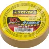 Изолента, STAYER Master 12291-Y-15-10, ПВХ, 5000 В, 15мм х 10м, желтая 12291-Y-15-10 купить в Муравленко