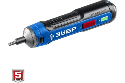 ЗУБР ZUBR GO 4 Vmax, аккумуляторная отвертка, кейс, 33 биты, Профессионал (PSD-4S) купить в Муравленко