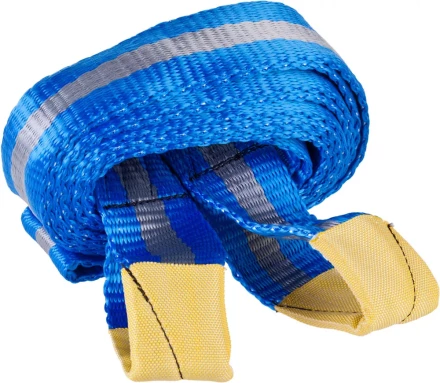 Трос буксировочный ЗУБР &quot;ЭКСПЕРТ&quot;, 2 петли, сумка, 5м, 7т 61216-7 купить в Муравленко