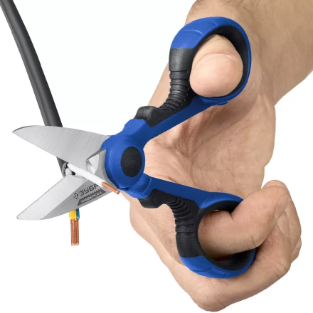 ЗУБР Универсал, 145 мм, ножницы электрика универсальные, Профессионал (23357) купить в Муравленко