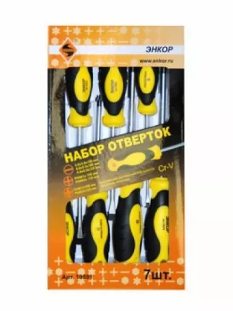 Набор отверток 7 шт. 1/20 19539 купить в Муравленко