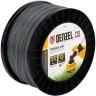 Леска для триммера двухкомпонентная круглая, 2,4мм х 192м, на DIN катушке EXTRA CORD// Denzel 96808 купить в Муравленко