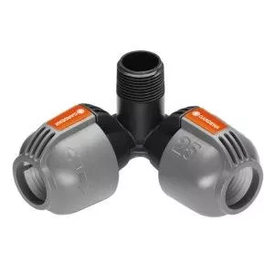 Соединитель L-образный 25 мм x 3/4&quot;-наружная резьба GARDENA купить в Муравленко