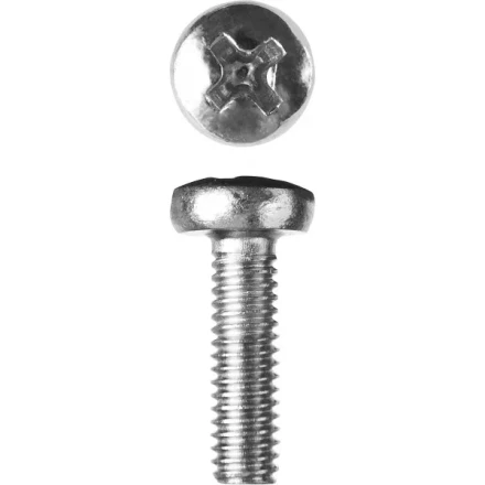Винт ЗУБР &quot;МАСТЕР&quot; DIN 7985, класс прочности 4.8, оцинкованный, M4x10мм, 5кг 303150-04-010 купить в Муравленко
