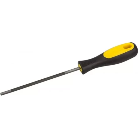 Напильник STAYER &quot;PROFI&quot; круглый, с двухкомпонентной рукояткой, для заточки цепных пил, 150мм 16605-15-21 купить в Муравленко