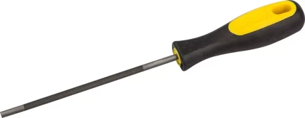 Напильник STAYER &quot;PROFI&quot; круглый, с двухкомпонентной рукояткой, для заточки цепных пил, 150мм 16605-15-21 купить в Муравленко