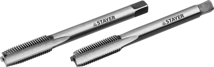 Комплект метчиков STAYER "MASTER", сталь 9ХС, М8х1,0, 2 шт 28025-08-1.0-H2 купить в Муравленко