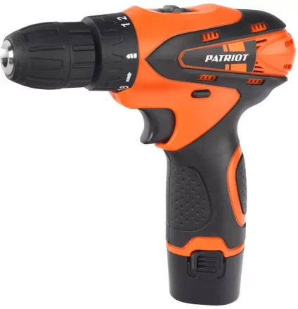 Дрель-шуруповерт аккумуляторная PATRIOT BR 114Li в кейсе купить в Муравленко