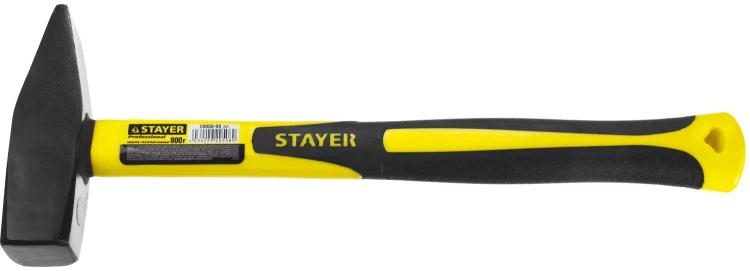 Молоток слесарный Fiberglass 800 г с фиберглассовой рукояткой, STAYER Professional 20050-08 20050-08_z01 купить в Муравленко