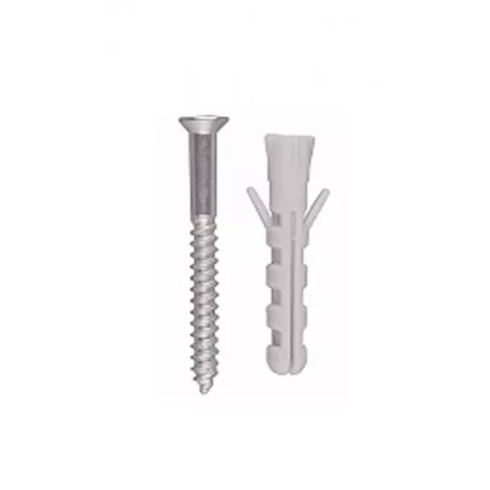 Дюбеля с шурупами, 6x25мм / 4х30мм, 15шт 3066-30-6 купить в Муравленко