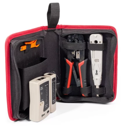 Набор КВТ LAN-4 для работ с сетевым кабелем (85935) купить в Муравленко