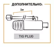 Горелка TIG 17V 140A(35%) M12x1, 4m вентильная (без силового разъема) SH4401-00 Ref.	 Aurora купить в Муравленко