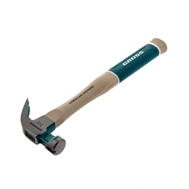 Молоток-гвоздодер с магнитом GROSS AMERICAN HICKORY 200 г угол 45 обрезиненная рукоятка 10414 купить в Муравленко