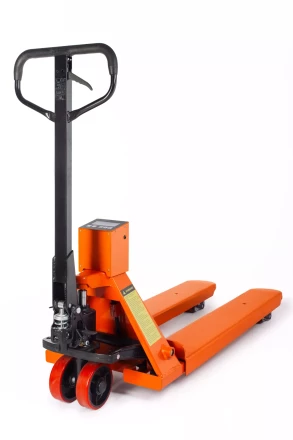 Тележка гидравлическая с весами 2000 кг 1150 мм полиуретановые колеса TOR CBY-CW2 (серия N) 118207 купить в Муравленко