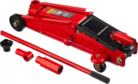 Домкрат гидравлический подкатной &quot;RED FORCE&quot;, для внедорожников, 3т, 155-545мм, STAYER 43157-3 43157-3 купить в Муравленко