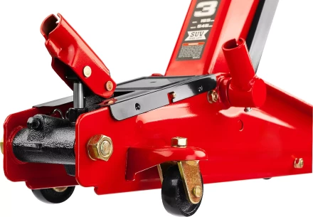 Домкрат гидравлический подкатной &quot;RED FORCE&quot;, для внедорожников, 3т, 155-545мм, STAYER 43157-3 43157-3 купить в Муравленко