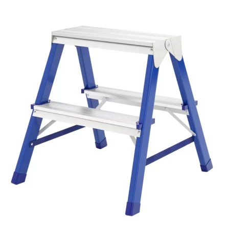 Стремянка двусторонняя 2 ступени стальная Сибртех 97932 купить в Муравленко