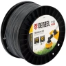 Леска для триммера двухкомпонентная круглая, 2,7мм х 151м, на DIN катушке EXTRA CORD// Denzel 96809 купить в Муравленко