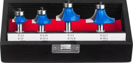 ЗУБР 4 шт, набор профильных фрез по дереву, Профессионал (28795-H4-2) купить в Муравленко