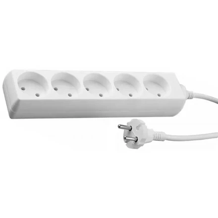 Удлинитель СВЕТОЗАР электрический, 5 гнезд, 3м SV-55050-3 купить в Муравленко