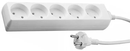 Удлинитель СВЕТОЗАР электрический, 5 гнезд, 3м SV-55050-3 купить в Муравленко