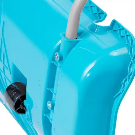 Скрепер для уборки снега Palisad 61800, полипропилен, колеса, 750х445х1275 мм, рукоятка с ПВХ, LUXE купить в Муравленко