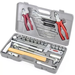 Набор слесарно-шоферского инструмента Универсал-2 в пластиковом боксе НИЗ артикул 13447