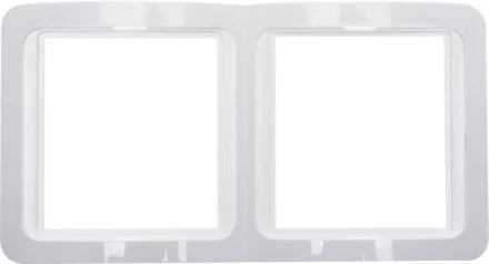 Панель СВЕТОЗАР &quot;ГАММА&quot; двойная вертикальная, цвет белый SV-54147-W купить в Муравленко