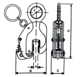 Захват для вертикального подъема листового металла тип DSQA-5.0 купить в Муравленко
