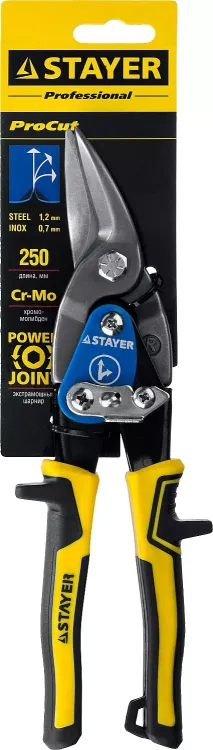 STAYER Ножницы по металлу HERCULES, правые, Cr-Mo, 250 мм, серия Professional 2320 купить в Муравленко